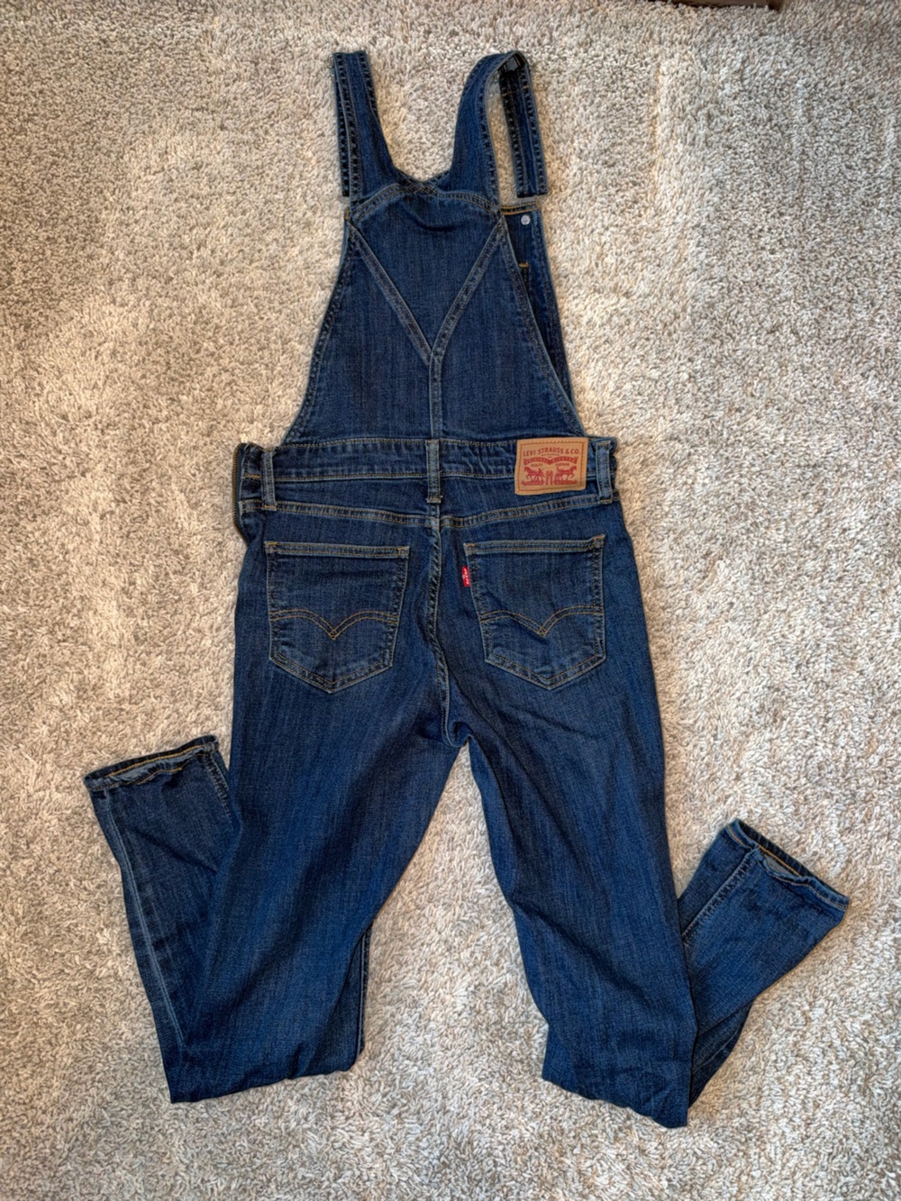Levi's Women’s Dark Blue Straight-Leg Jeans